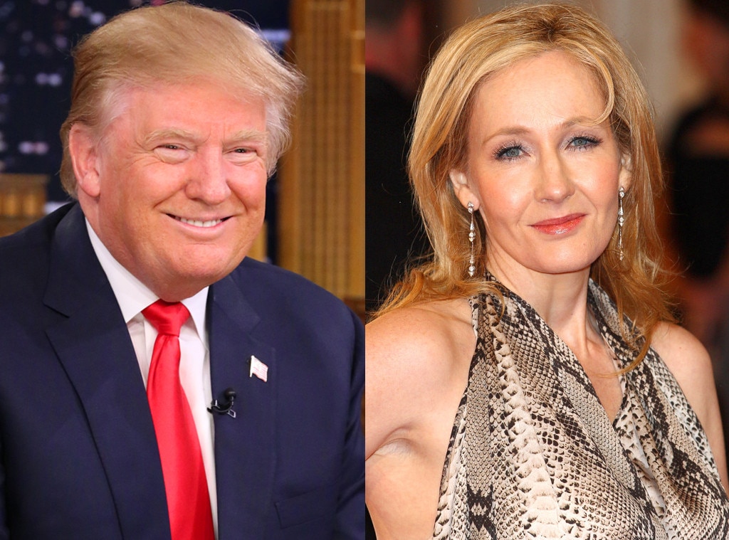 Donald Trump, JK Rowling Donald Trump, JK Rowling