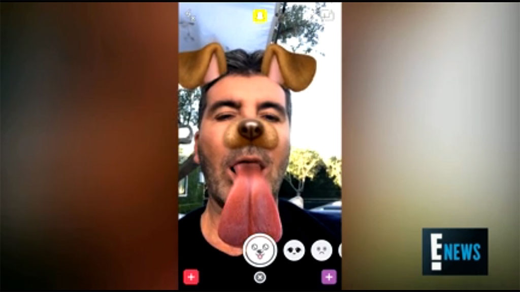 Simon Cowell's Got Talent: We Judge His Selfie Filters During Snapchat