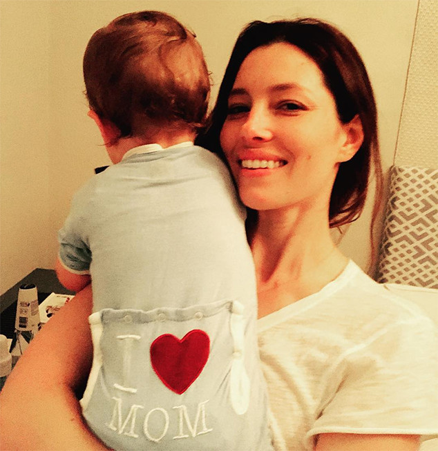 Jessica Biel, Son Silas Timberlake