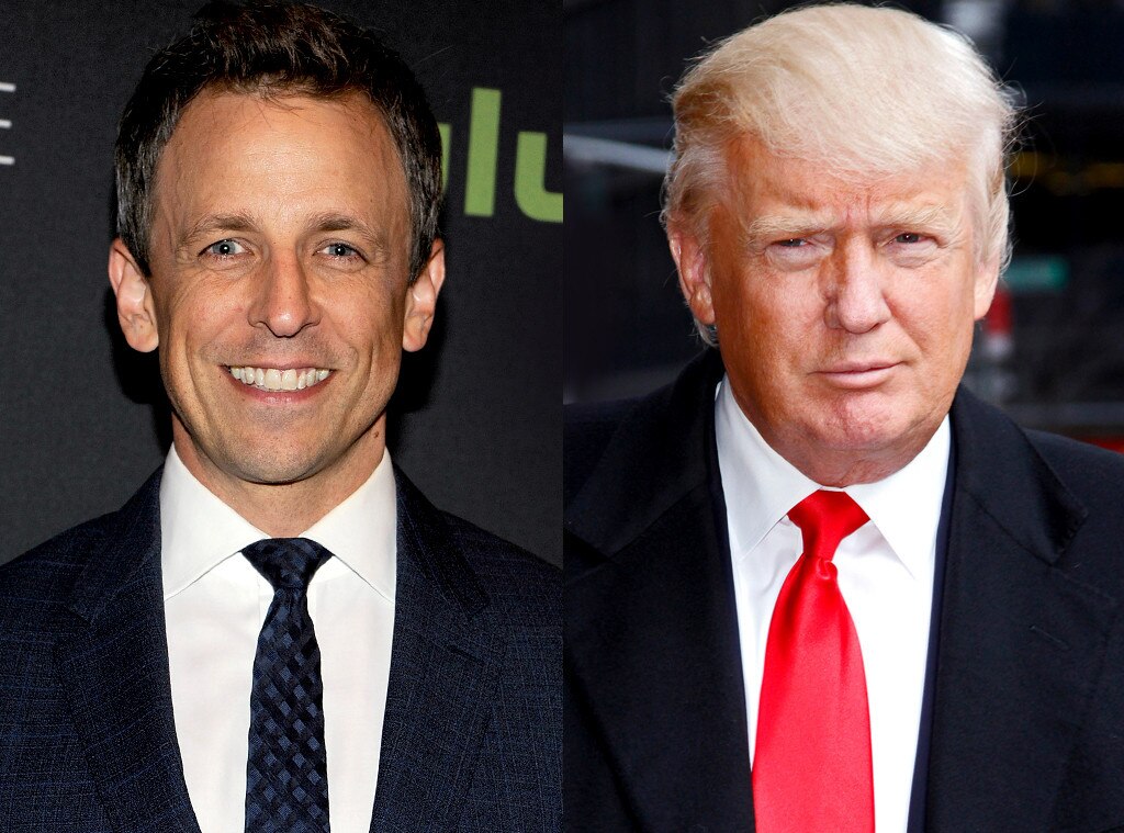 Seth Meyers, Donald Trump Seth Meyers, Donald Trump