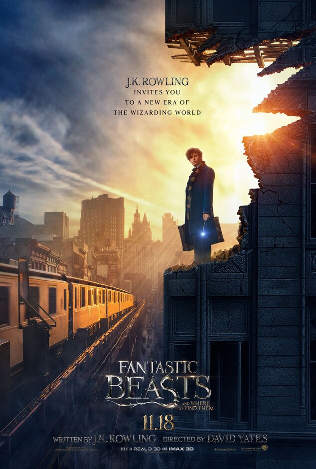 Fantastic Beasts, Poster, Eddie Redmayne Fantastic Beasts, Poster, Eddie Redmayne