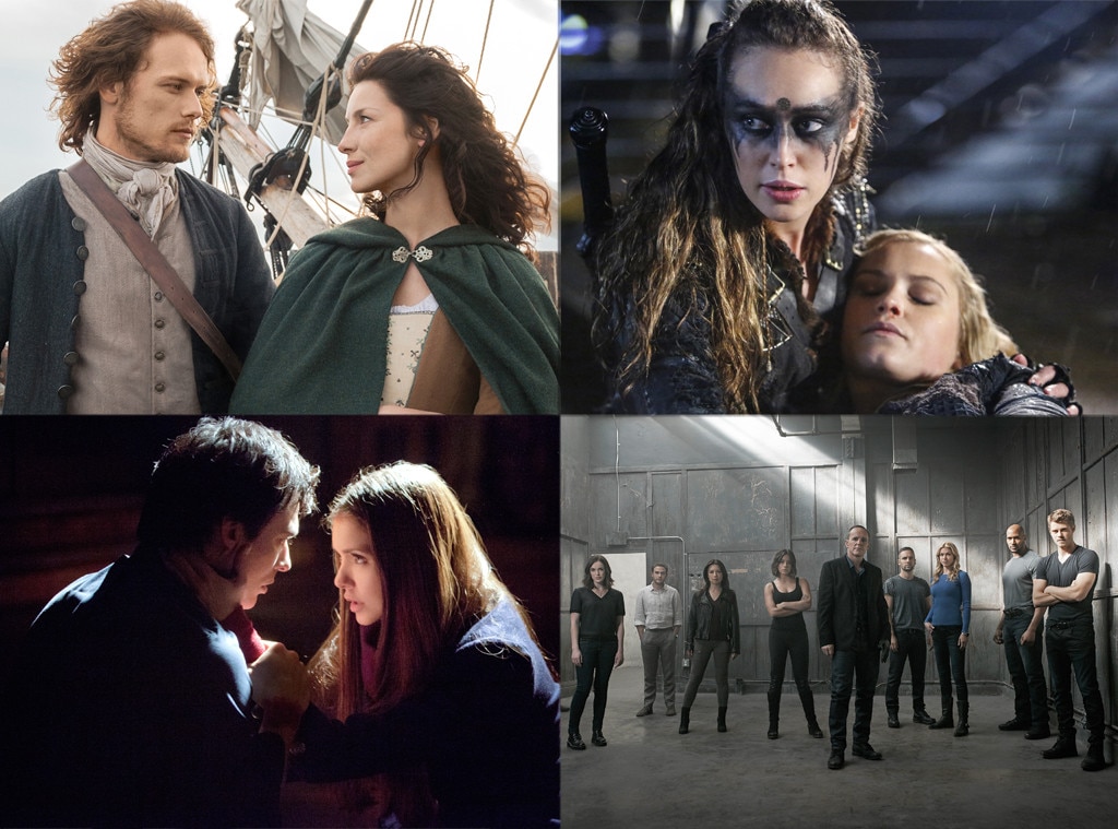 Outlander, The 100, Agents of SHIELD, Vampire Diaries, Best Fandom, Cast of Twitters Outlander, The 100, Agents of SHIELD, Vampire Diaries, Best Fandom, Cast of Twitters