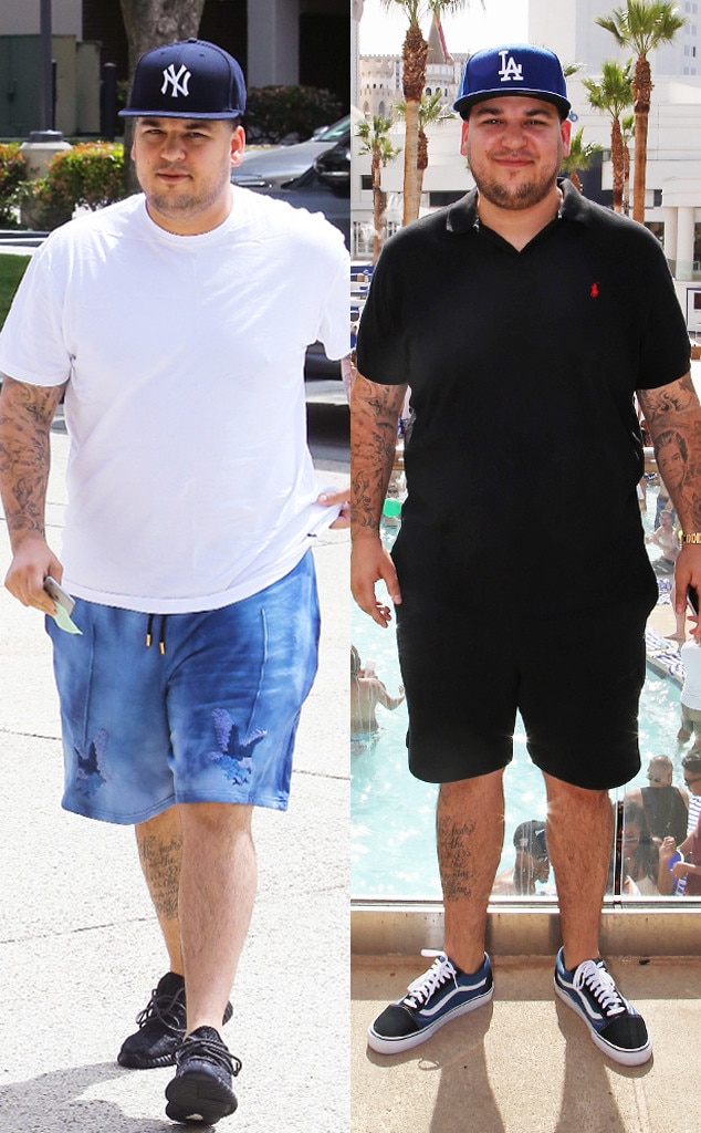 Rob Kardashian From Celebrity Weight Loss E News