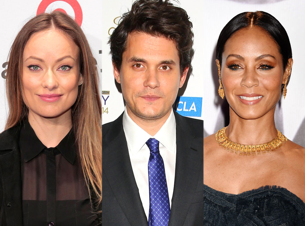 Olivia Wilde, John Mayer, Jada Pinkett Smith