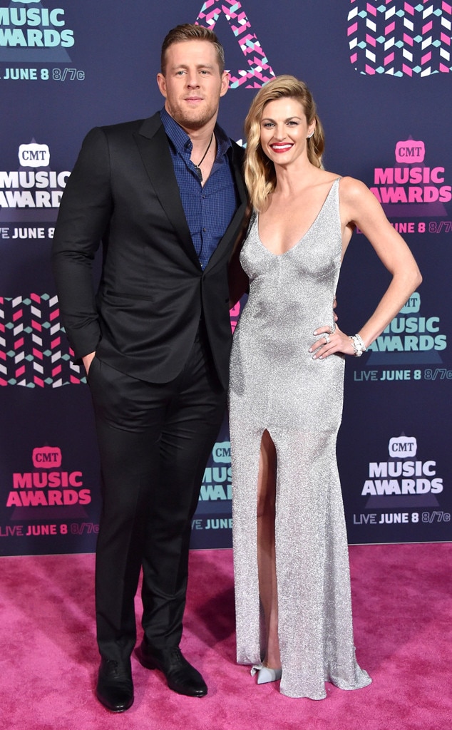 J. J. Watt, Erin Andrews, 2016 CMT Awards