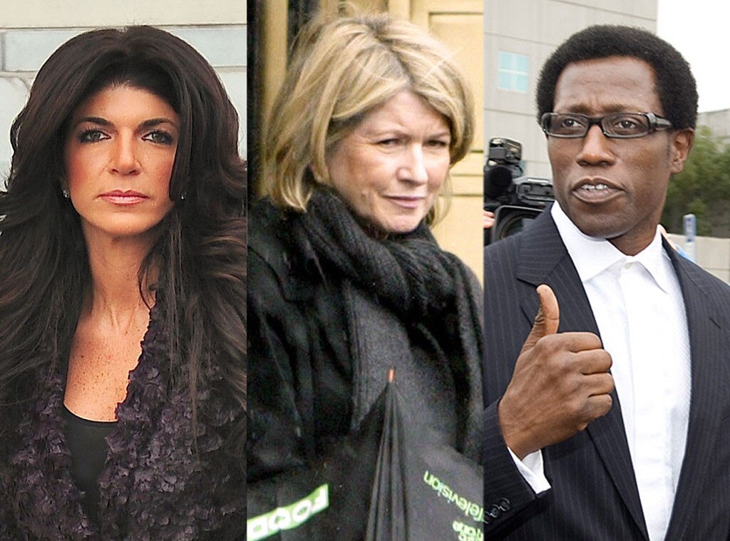 Martha Stewart, Wesley Snipes, Teresa Giudice, Celebrity Money Scandals Martha Stewart, Wesley Snipes, Teresa Giudice, Celebrity Money Scandals