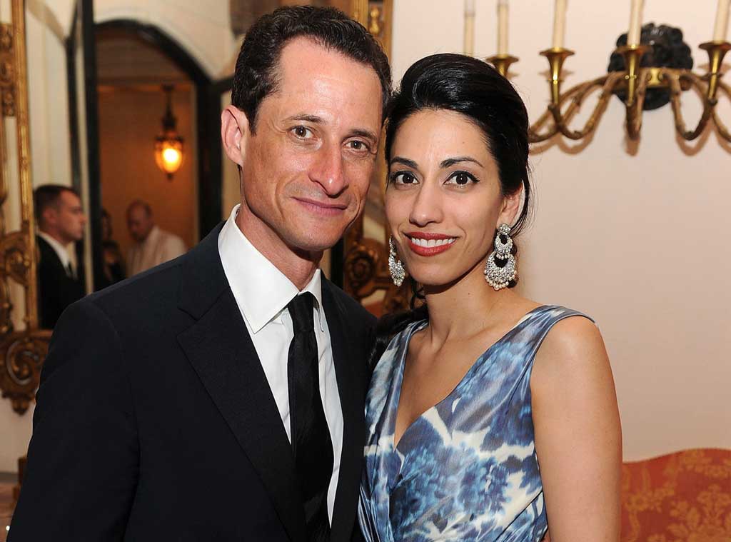 Huma Abedin Separates From Anthony Weiner Amid New Alleged Sexting Scandal E News