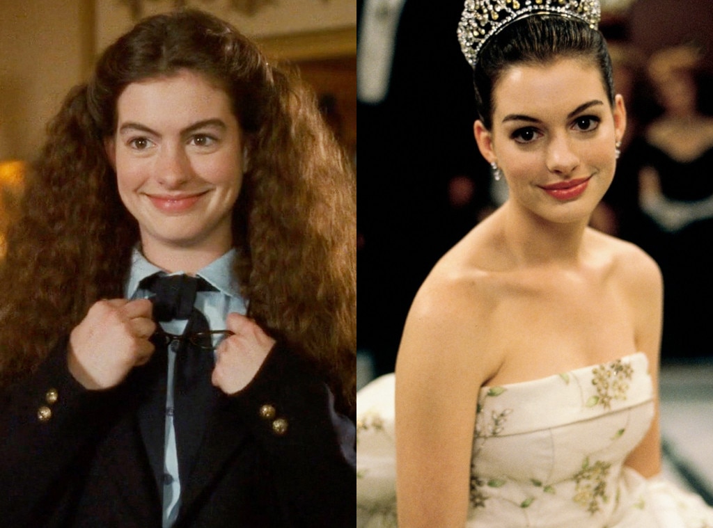 The Princess Diaries Turns 15 Ranking The Best Movie Makeovers Of All 