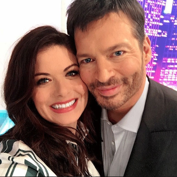 Debra Messing, Harry Connick Jr.