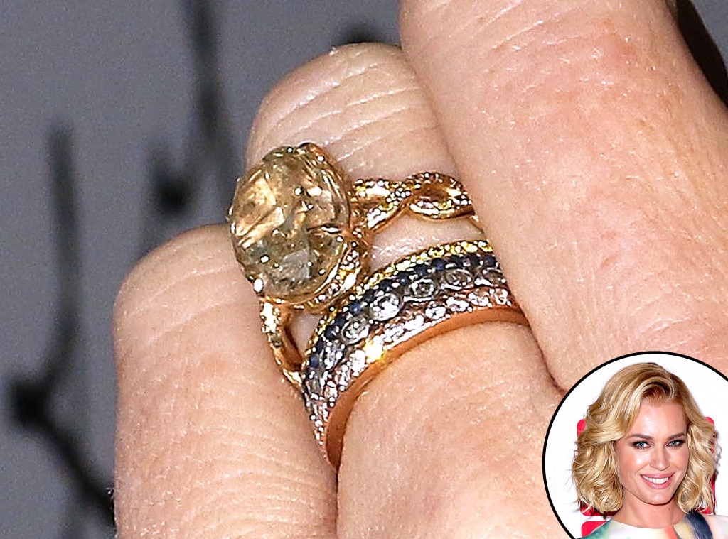 Rebecca Romijn From Truly Unique Celebrity Engagement Rings E News 