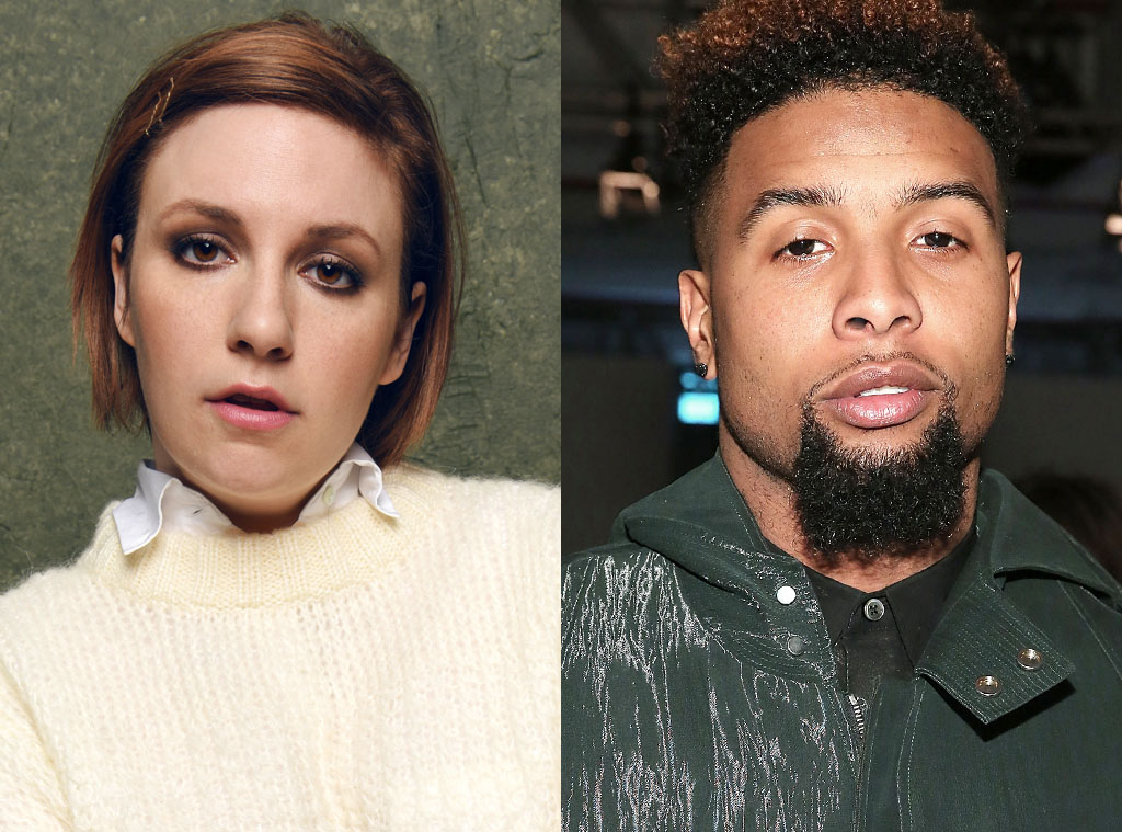 Odell Beckham Jr. Lena Dunham Odell Beckham Jr. Lena Dunham