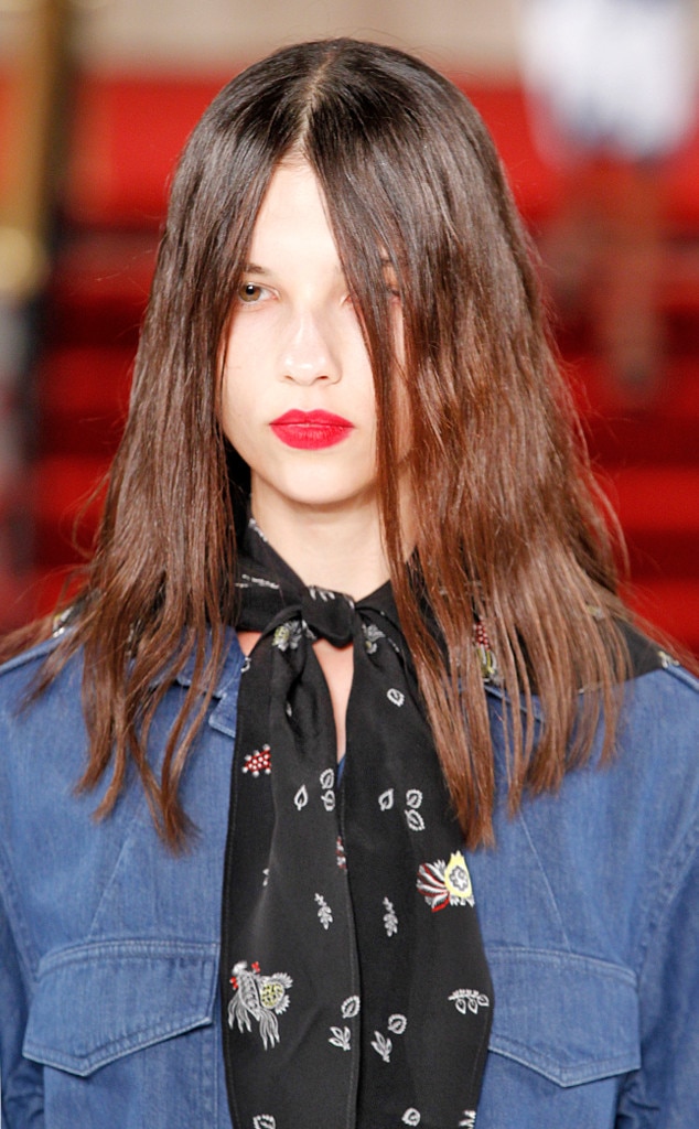 ... from Hot Hair Trends at New York Fashion Week Spring 2017 E! News