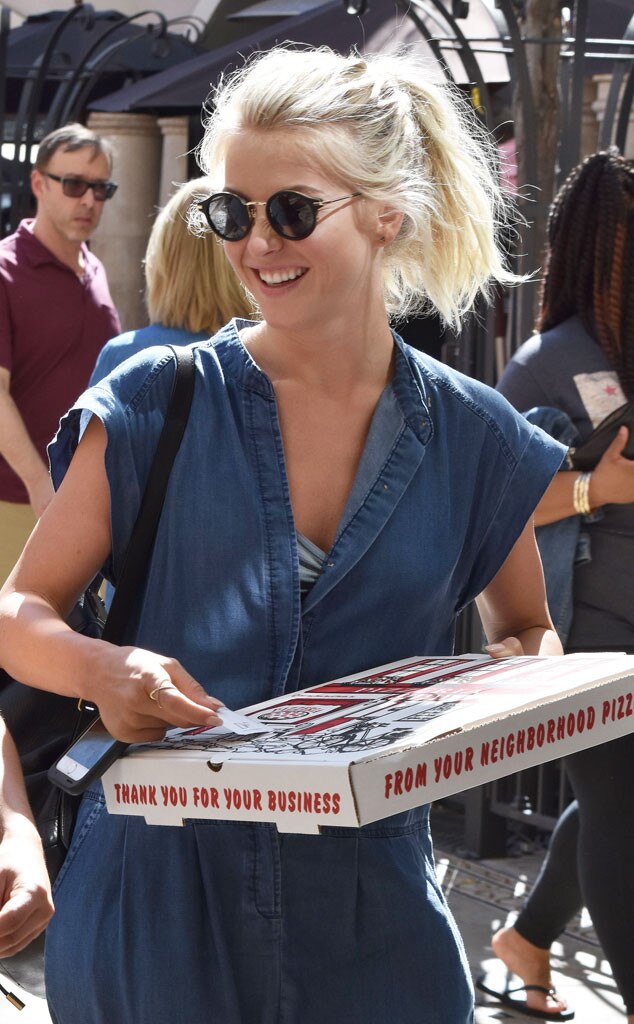 Celebrities Eating Pizza