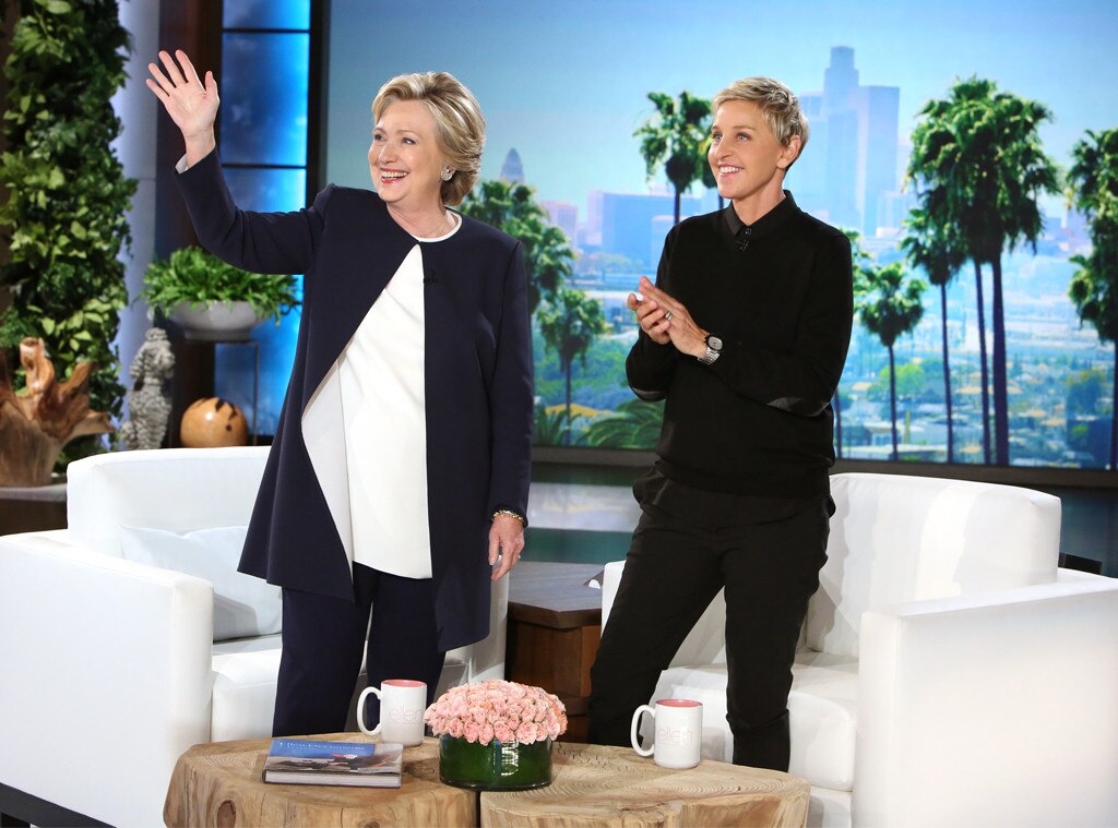 Hillary Clinton, Ellen DeGeneres Hillary Clinton, Ellen DeGeneres