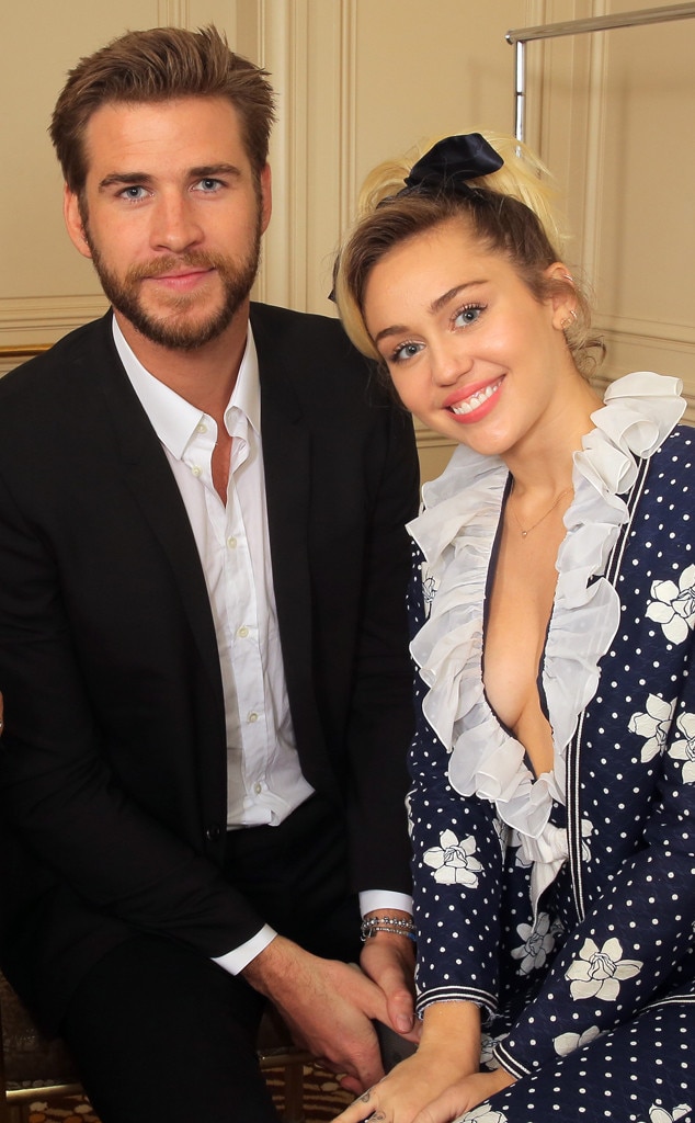 Miley Cyrus, Liam Hemsworth, Variety Power of Women