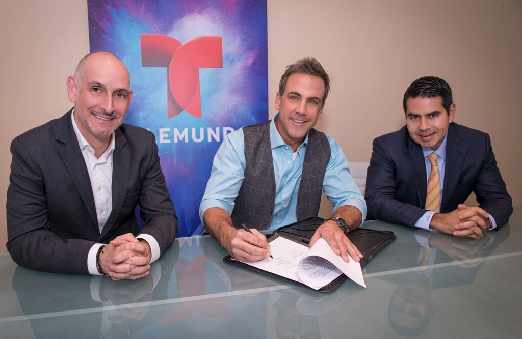 Luis Silberwasser, Carlos Ponce, Cesar Conde Luis Silberwasser, Carlos Ponce, Cesar Conde