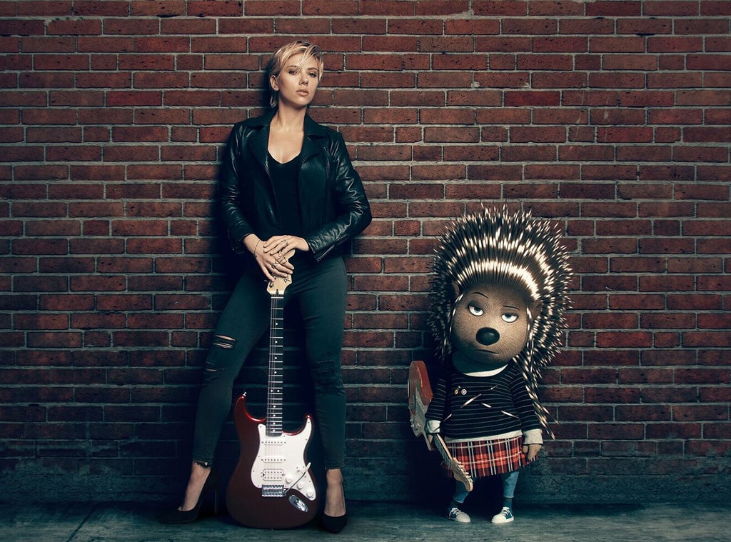 Scarlett Johansson Rocks With Her Porcupine Sing Character | E! News