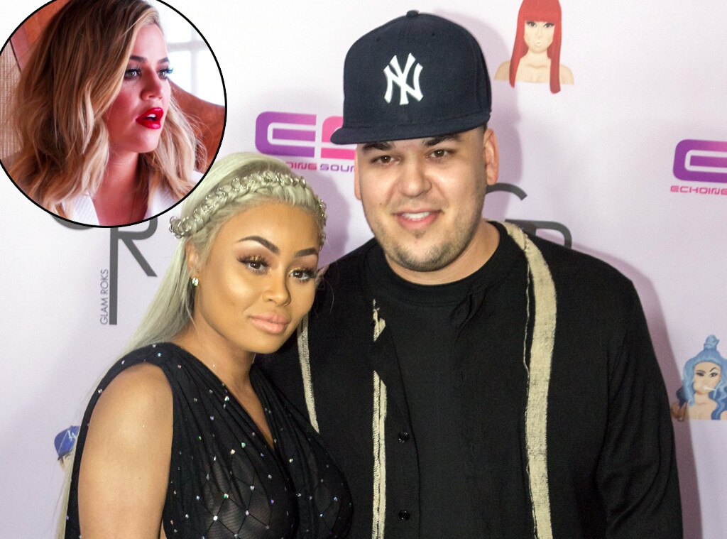 Blac Chyna, Rob Kardashian, Khloe Kardashian