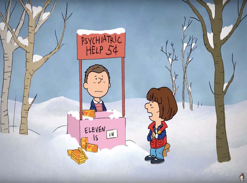 Stranger Things, Peanuts, Mashup Stranger Things, Peanuts, Mashup