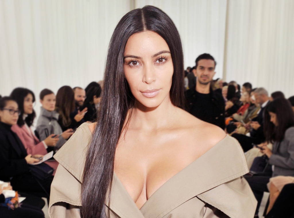 ESC: Kim Kardashian, Makeup Free