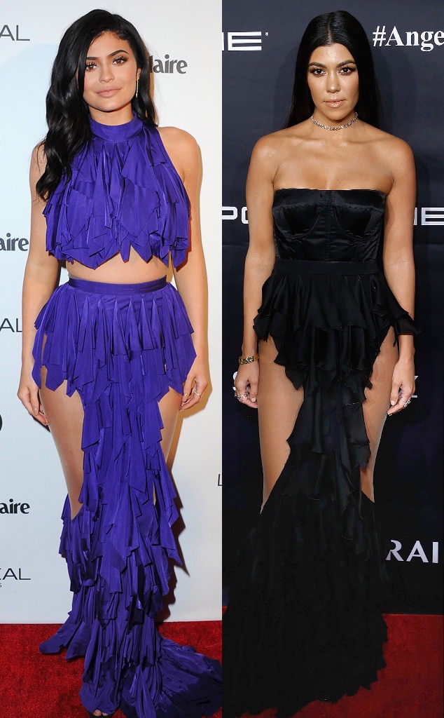 Kylie Jenner Vs Kourtney Kardashian From Bitch Stole My Look 