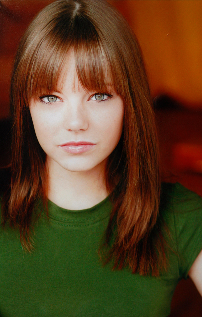 Old Headshot From Emma Stone As A Teen Theater Actress E News 5621