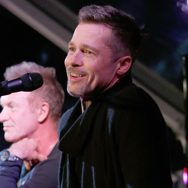Brad Pitt Is All Smiles at Post-Split Charity Rock Event Appearance
Brad Pitt