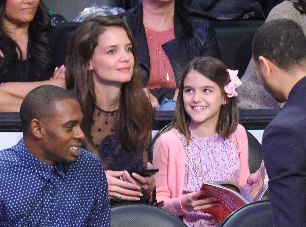 Katie Holmes And Mini Me Daughter Suri Cruise Make Rare Appearance At A