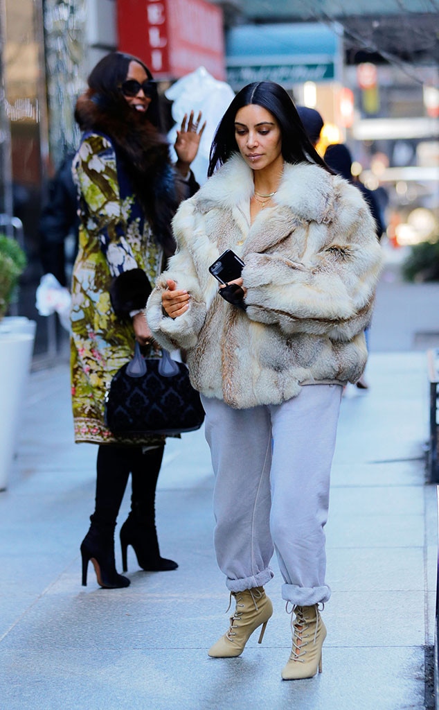 Kim Kardashian, Naomi Campbell