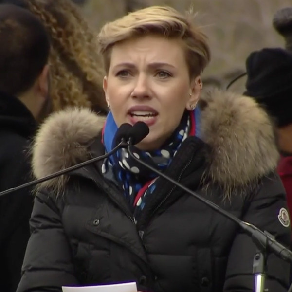 Women's March Draws Scarlett Johansson, America Ferrera and More to Washington