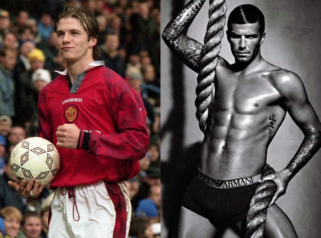 David Beckham from Athletes Who Model E! News