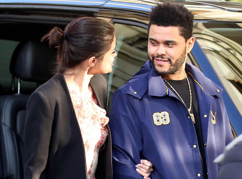 The Weeknd Gives Selena Gomez the Sweetest Look During Romantic Italy Trip E! News