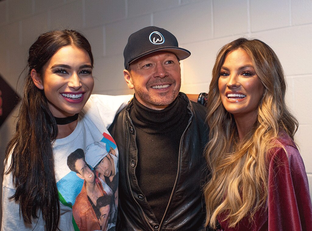 Donnie Wahlberg, Becca Tilley, Ashley Iaconetti