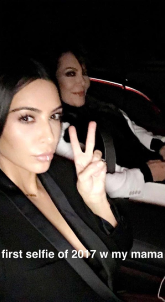 Kim Kardashian, Kris Jenner, Snapchat