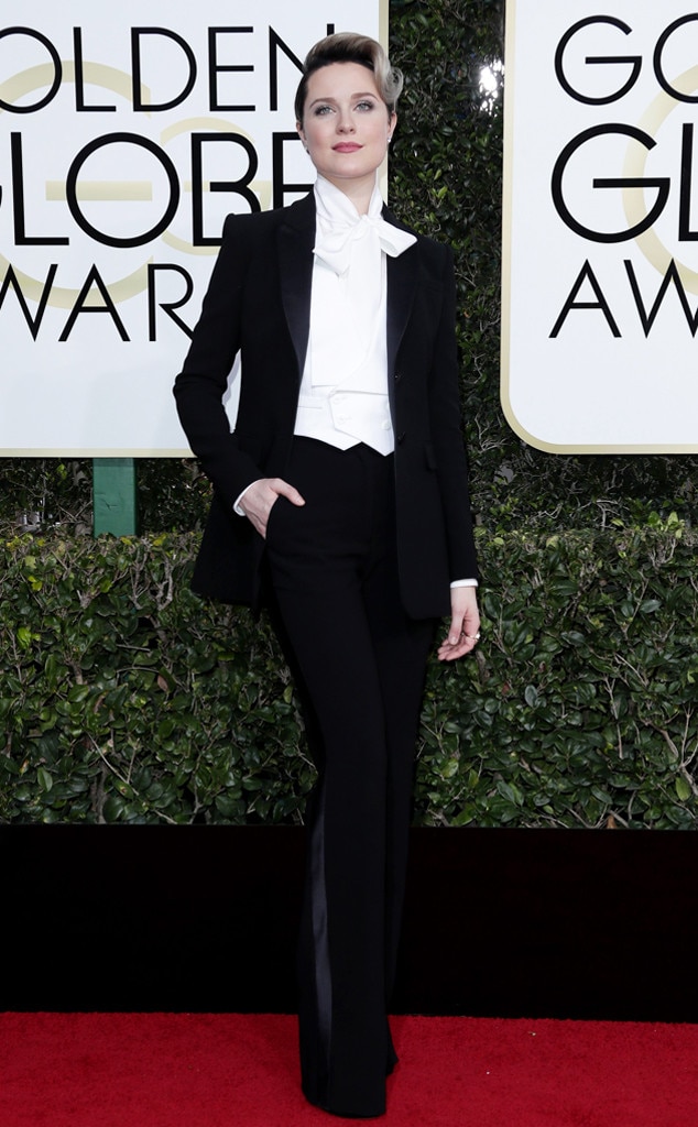 Evan Rachel Wood, 2017 Golden Globes, Arrivals