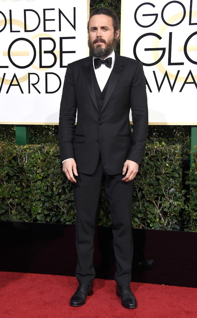 Casey Affleck, 2017 Golden Globes, Arrivals