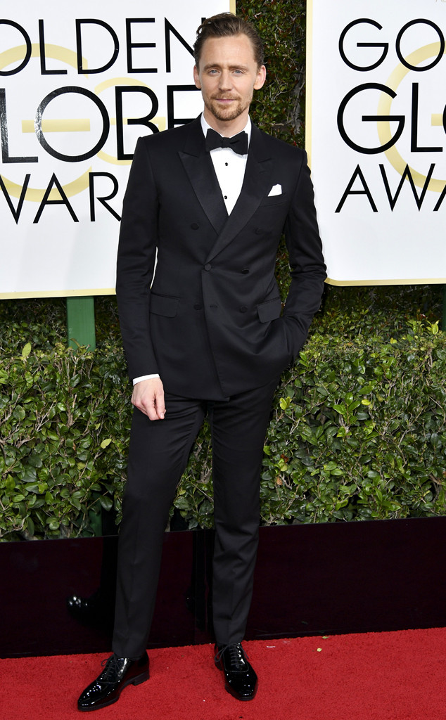 Tom Hiddleston from 2017 Golden Globes Red Carpet E! News