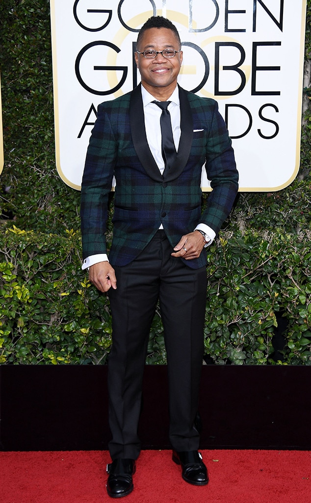 Cuba Gooding Jr., 2017 Golden Globes, Arrivals