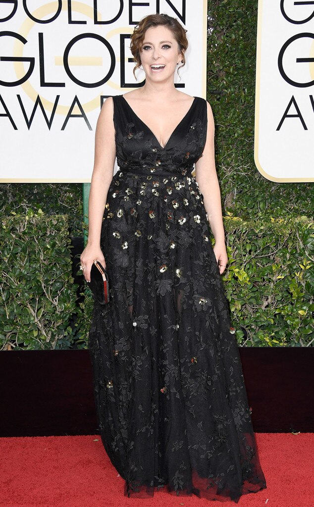 Rachel Bloom, 2017 Golden Globes, Arrivals