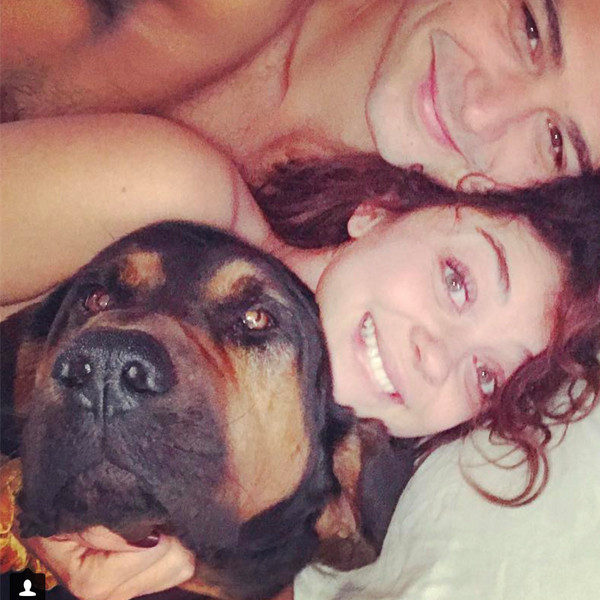 Sarah Hyland Claps Back at Hater Over "Naked" Selfie With Wells Adams