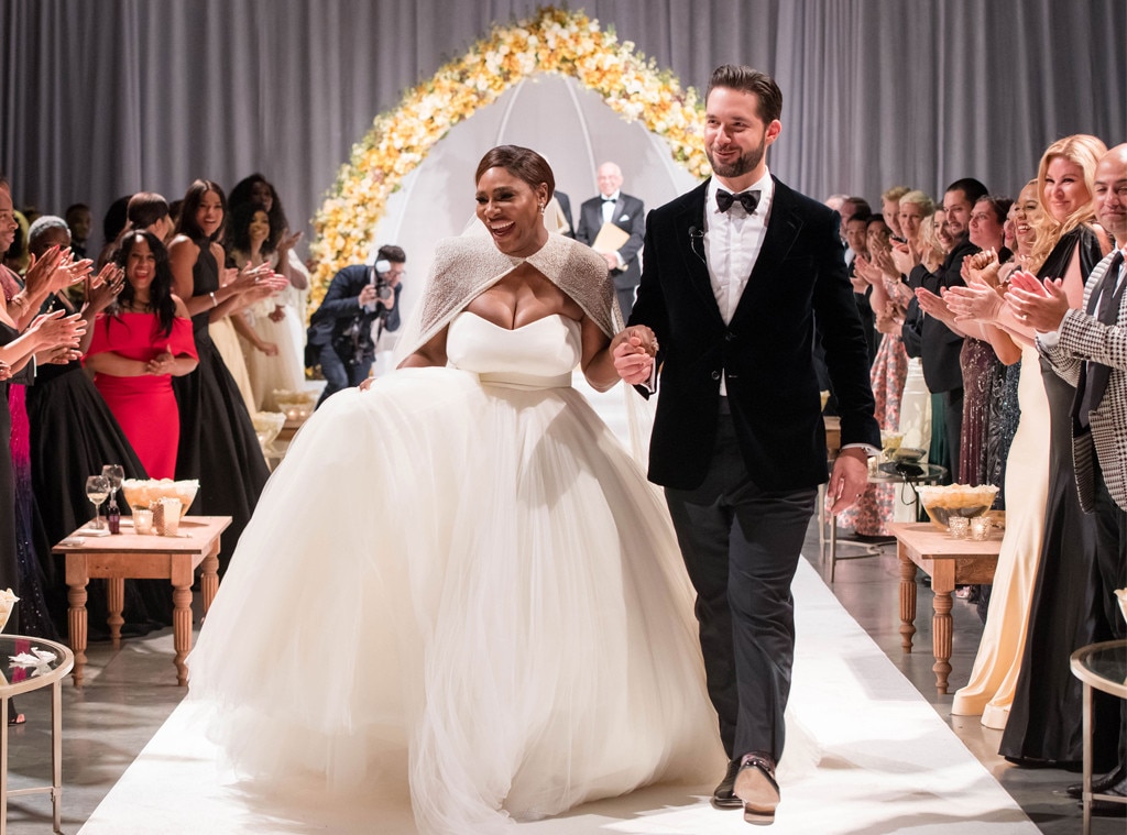 Serena Williams, Alexis Ohanian, Wedding