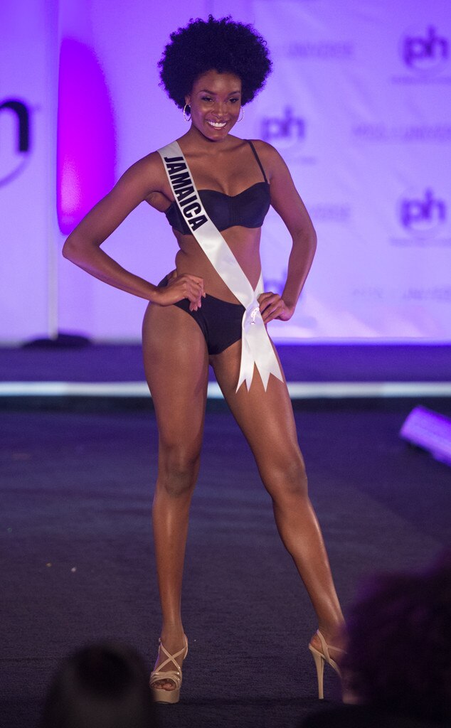 Miss Jamaica, Miss Universe 2017, bikini, swimsuit competition
