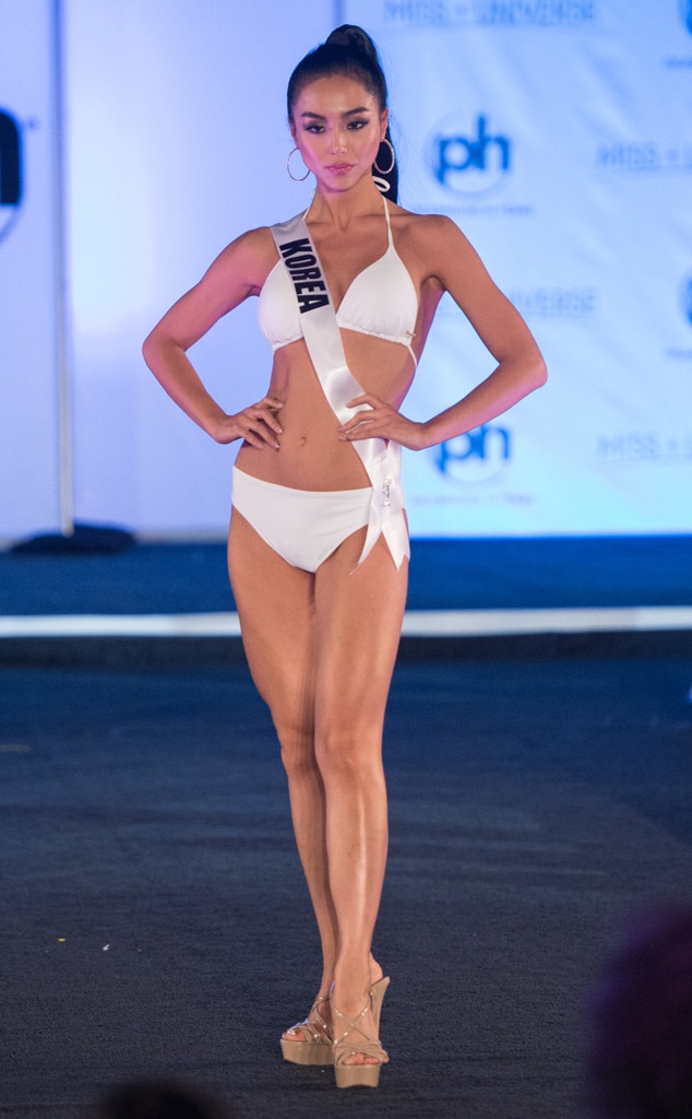 Miss Korea From Miss Universe Swimsuit Competition E News