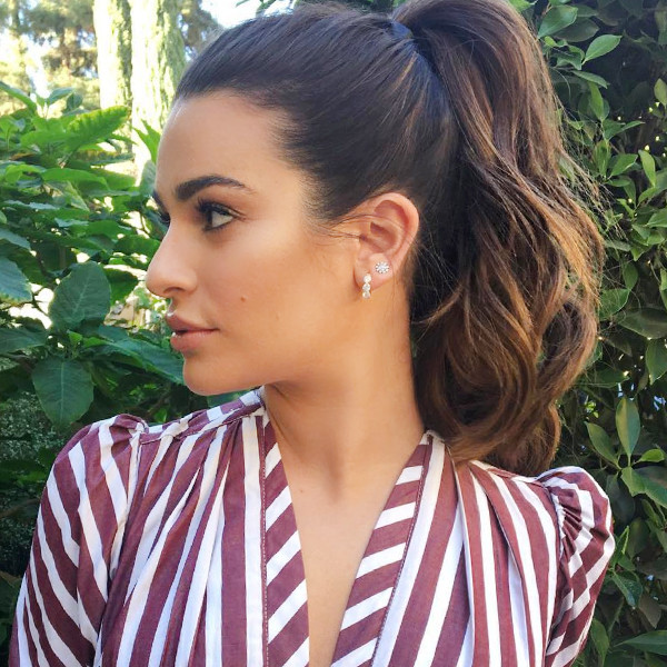 Lea Michele's Hairstylist Shares an Easy Hack to Create Texture