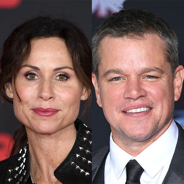 Minnie Driver Makes a Dig at Nice, White Male Matt Damon for Sexual Harassment Comments