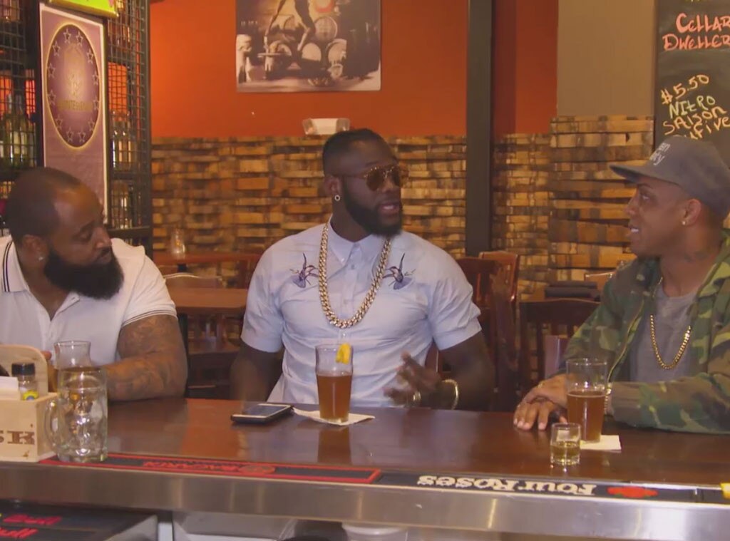 C.J. Mosley, Deontay Wilder, Andre Caldwell, WAGS Atlanta