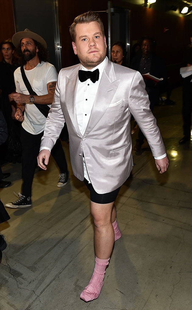 James Corden From Grammys 2017 Candid Moments E News 