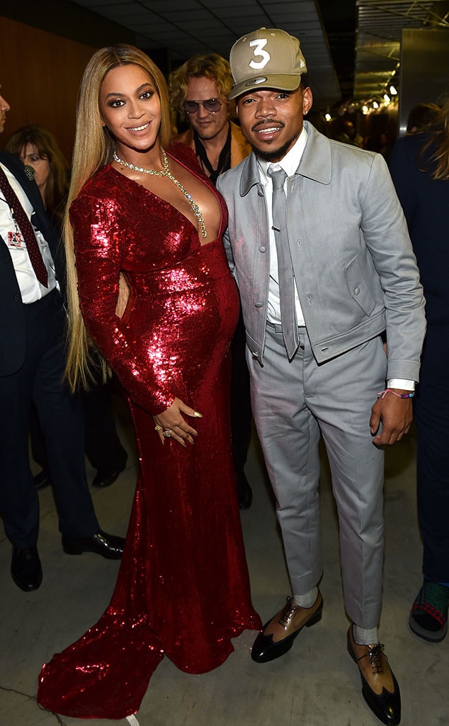 Beyonce, Chance the Rapper, 2017 Grammy Awards, Candids
