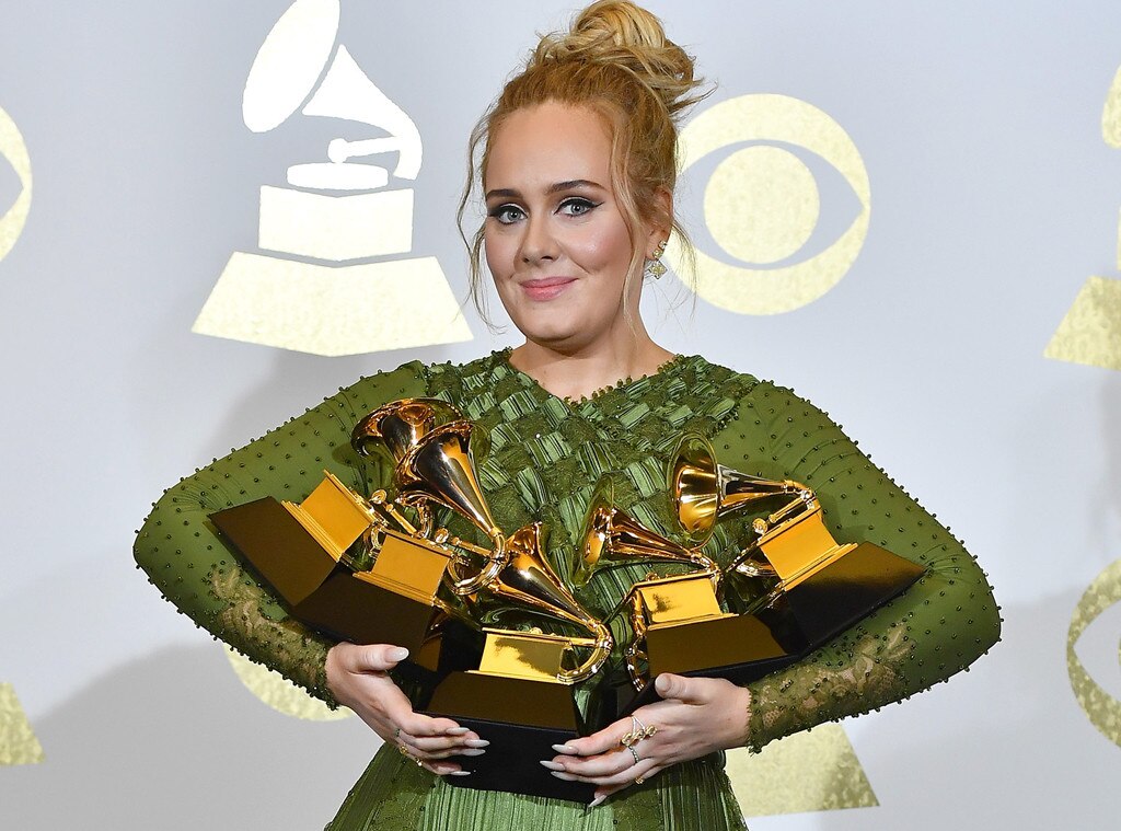 Adele Breaks Her Grammy in Half for Beyoncé What the Fk Does She