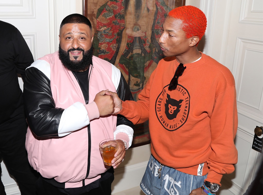 DJ Khaled, Pharrell Williams, birthday party